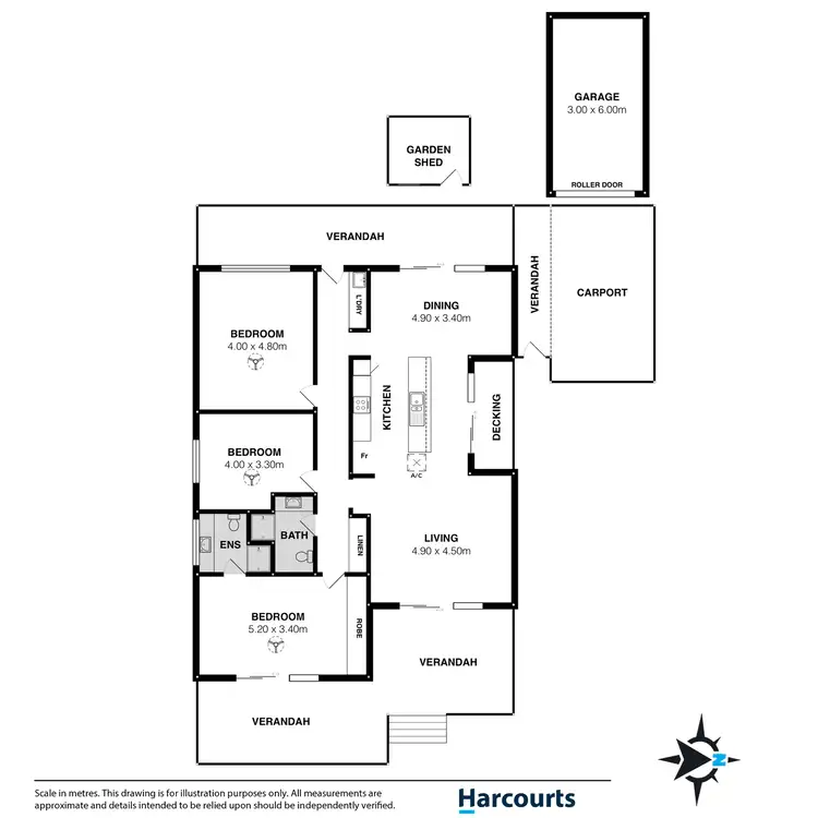 Floorplan of Homely house listing, 18 Watson Crescent, Port Elliot SA 5212