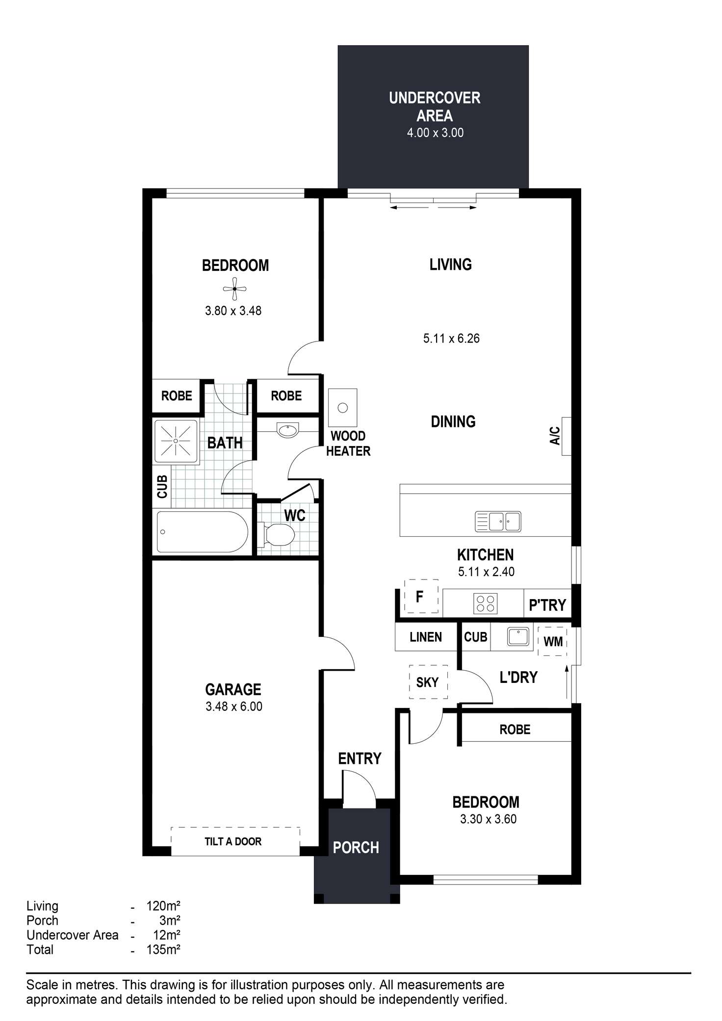 Floorplan of Homely house listing, 13a William Street, Goolwa SA 5214