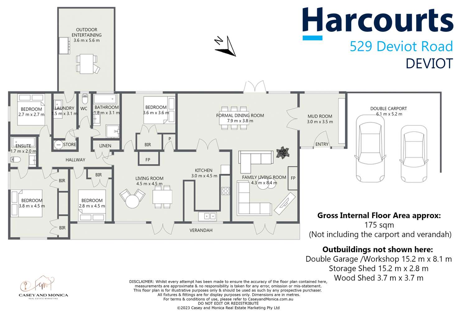 Floorplan of Homely house listing, 529 Deviot Road, Deviot TAS 7275