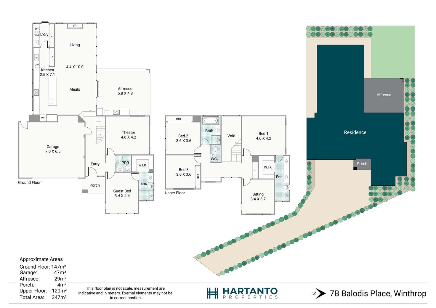 Floorplan of Homely house listing, 7B Balodis Place, Winthrop WA 6150