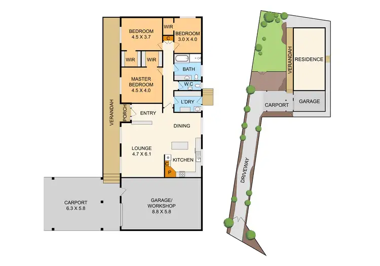Floorplan of Homely house listing, 13A Camelia Crescent, The Basin VIC 3154