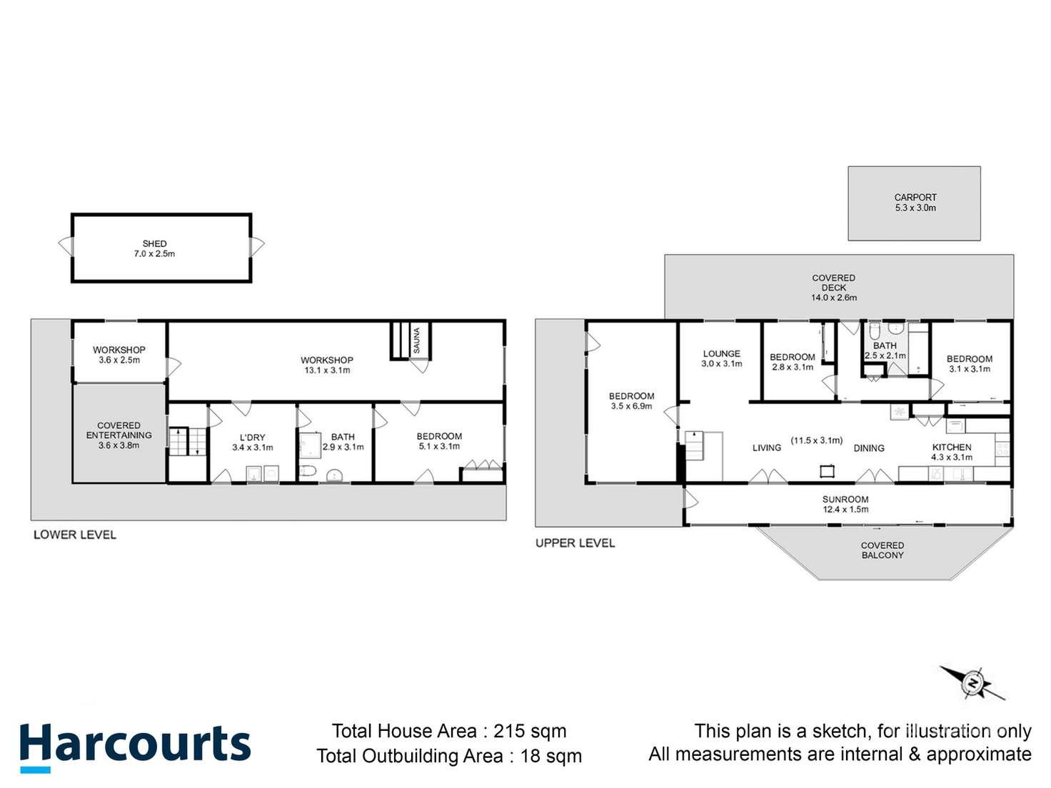 Floorplan of Homely house listing, 225 Mount Rumney Road, Mount Rumney TAS 7170