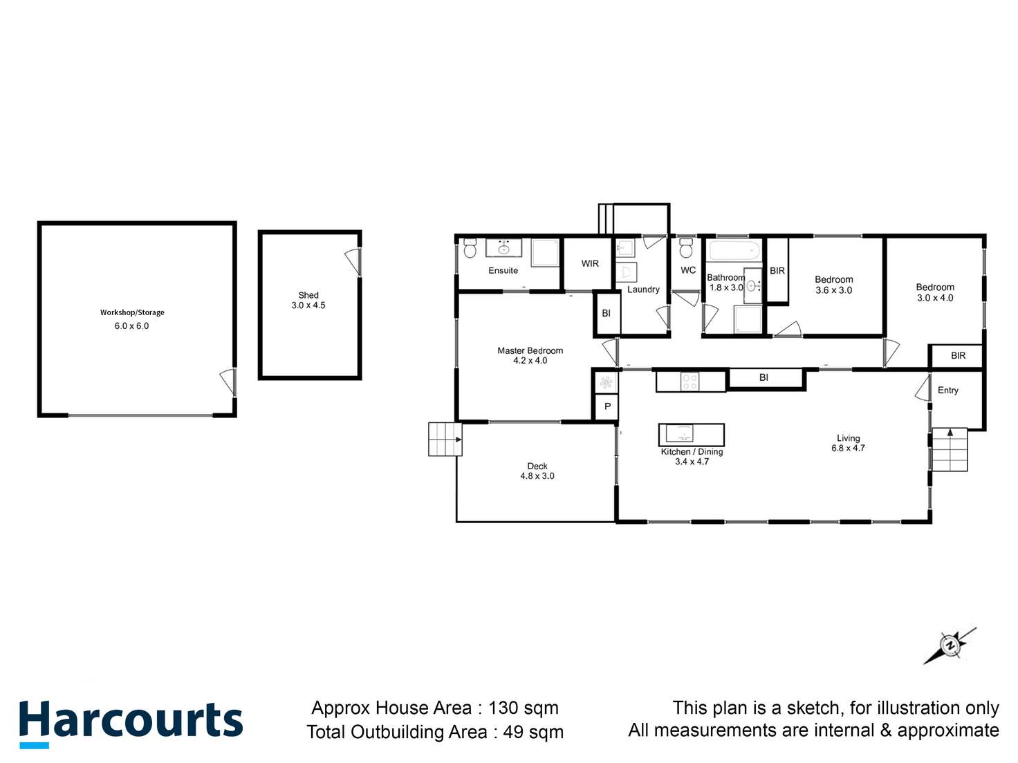 Floorplan of Homely house listing, 51 Mannata Street, Lauderdale TAS 7021