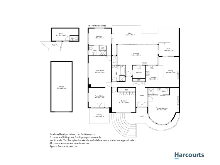 Floorplan of Homely house listing, 10 Franklin Street, Devonport TAS 7310