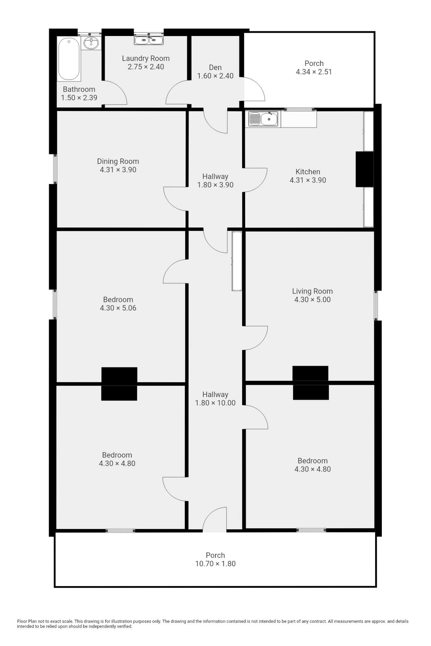 Floorplan of Homely house listing, 68 Main Street, Peterborough SA 5422