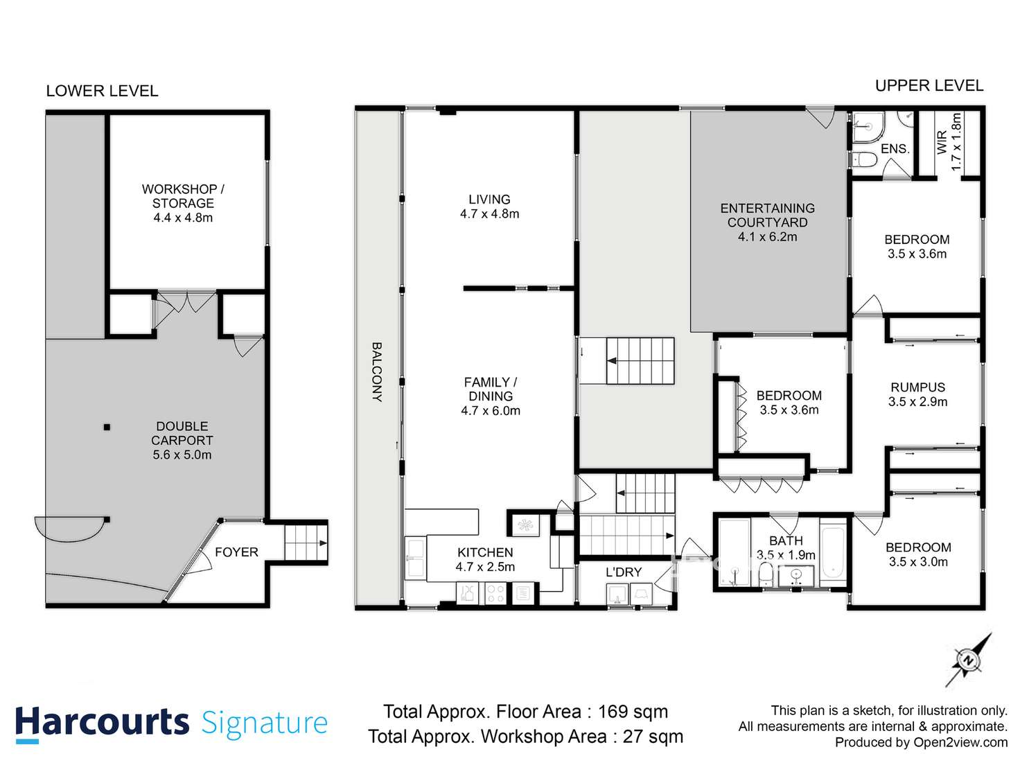 Floorplan of Homely house listing, 54 Kellatie Road, Rosny TAS 7018