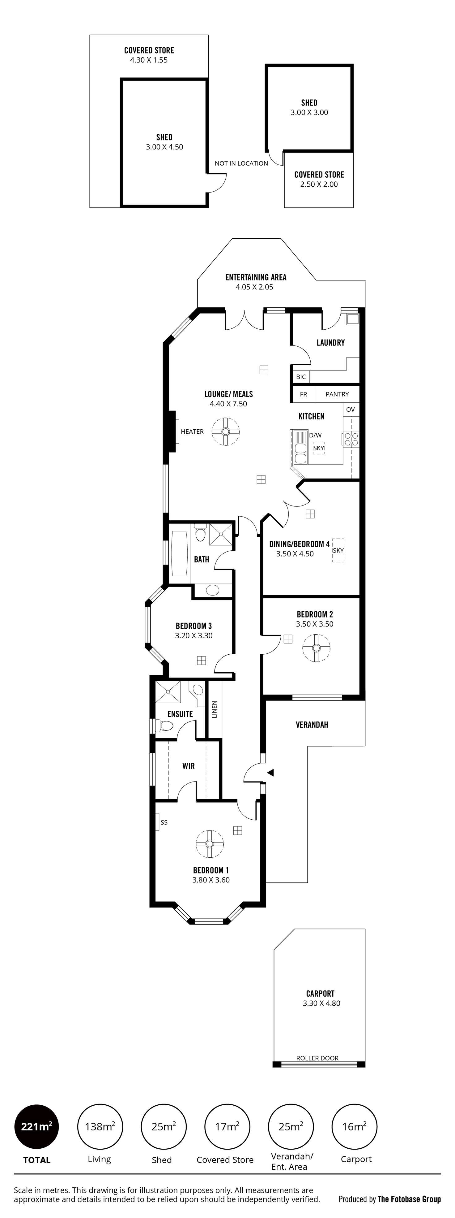 Floorplan of Homely house listing, 482A The Parade, Rosslyn Park SA 5072