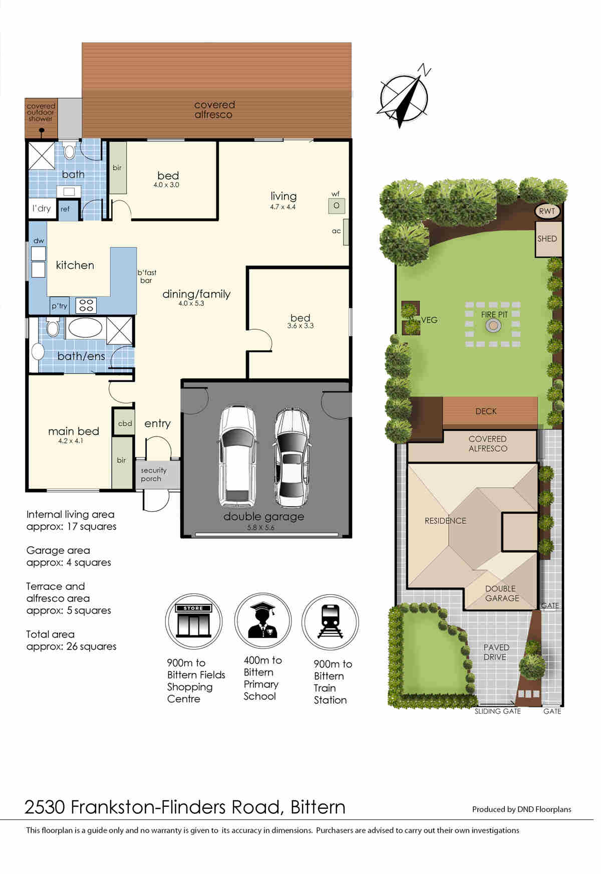 Floorplan of Homely house listing, 2530 Frankston - Flinders Road, Bittern VIC 3918