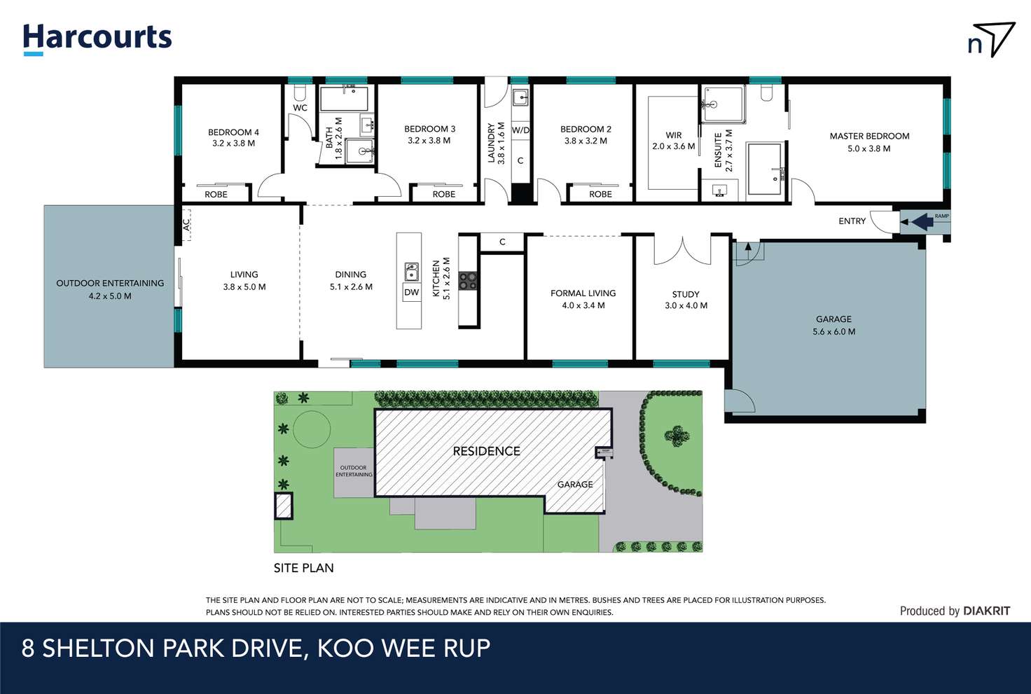 Floorplan of Homely house listing, 8 Shelton Park Drive, Koo Wee Rup VIC 3981