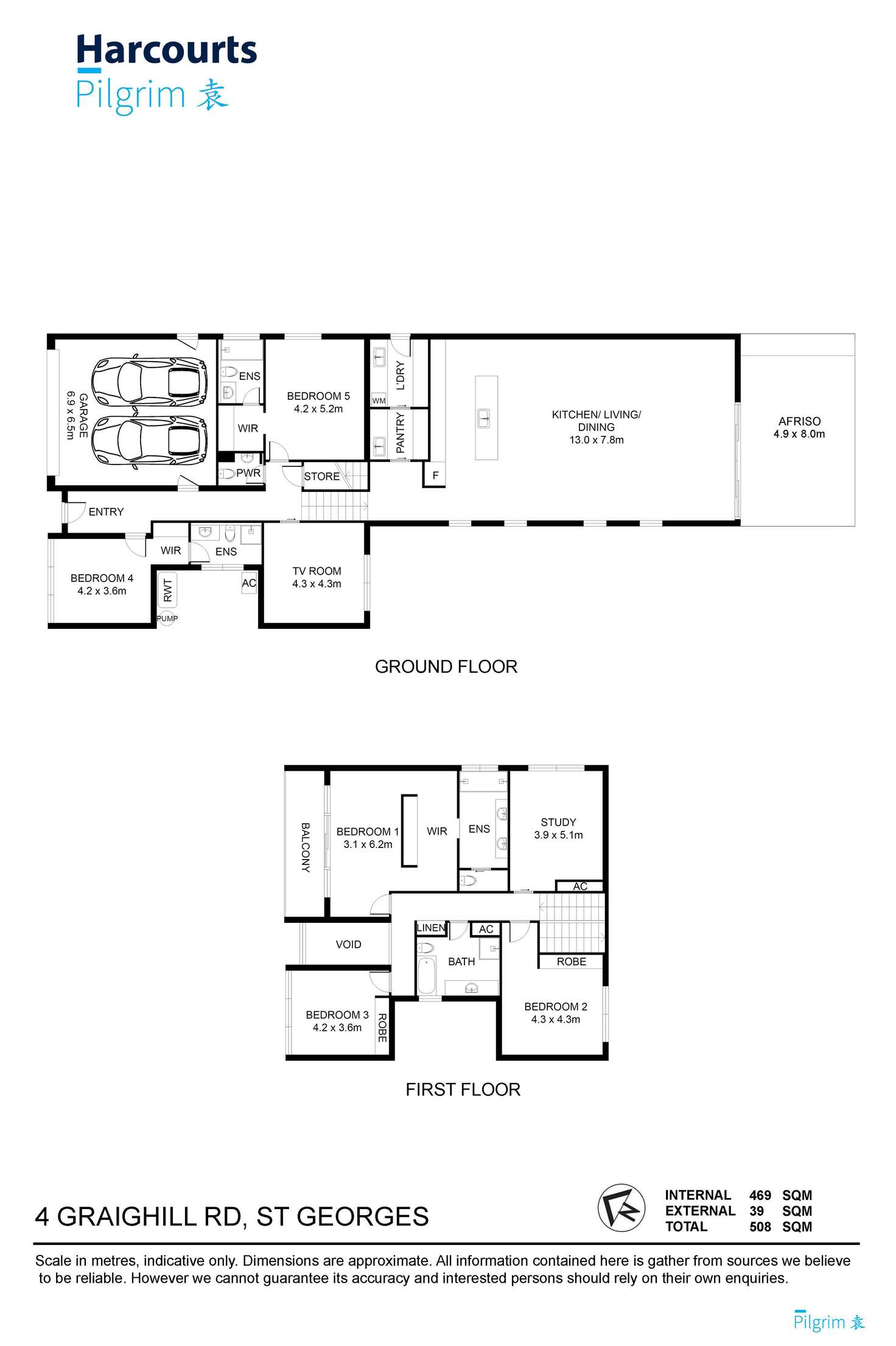 Floorplan of Homely house listing, 4 Craighill Road, St Georges SA 5064