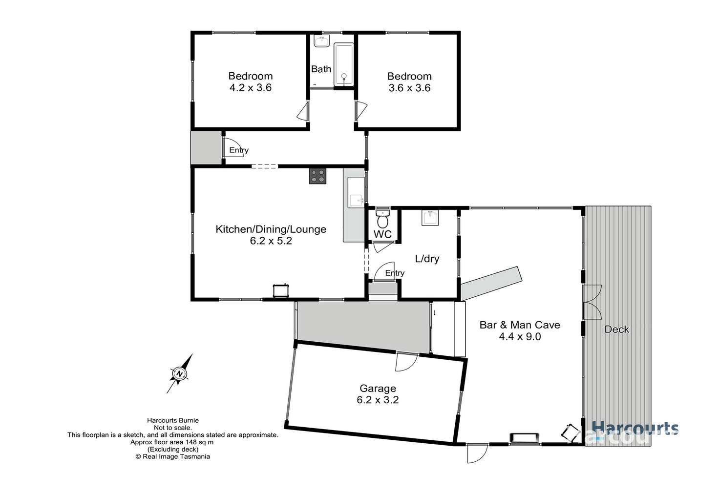 Floorplan of Homely house listing, 25 Frederick Street, Wynyard TAS 7325