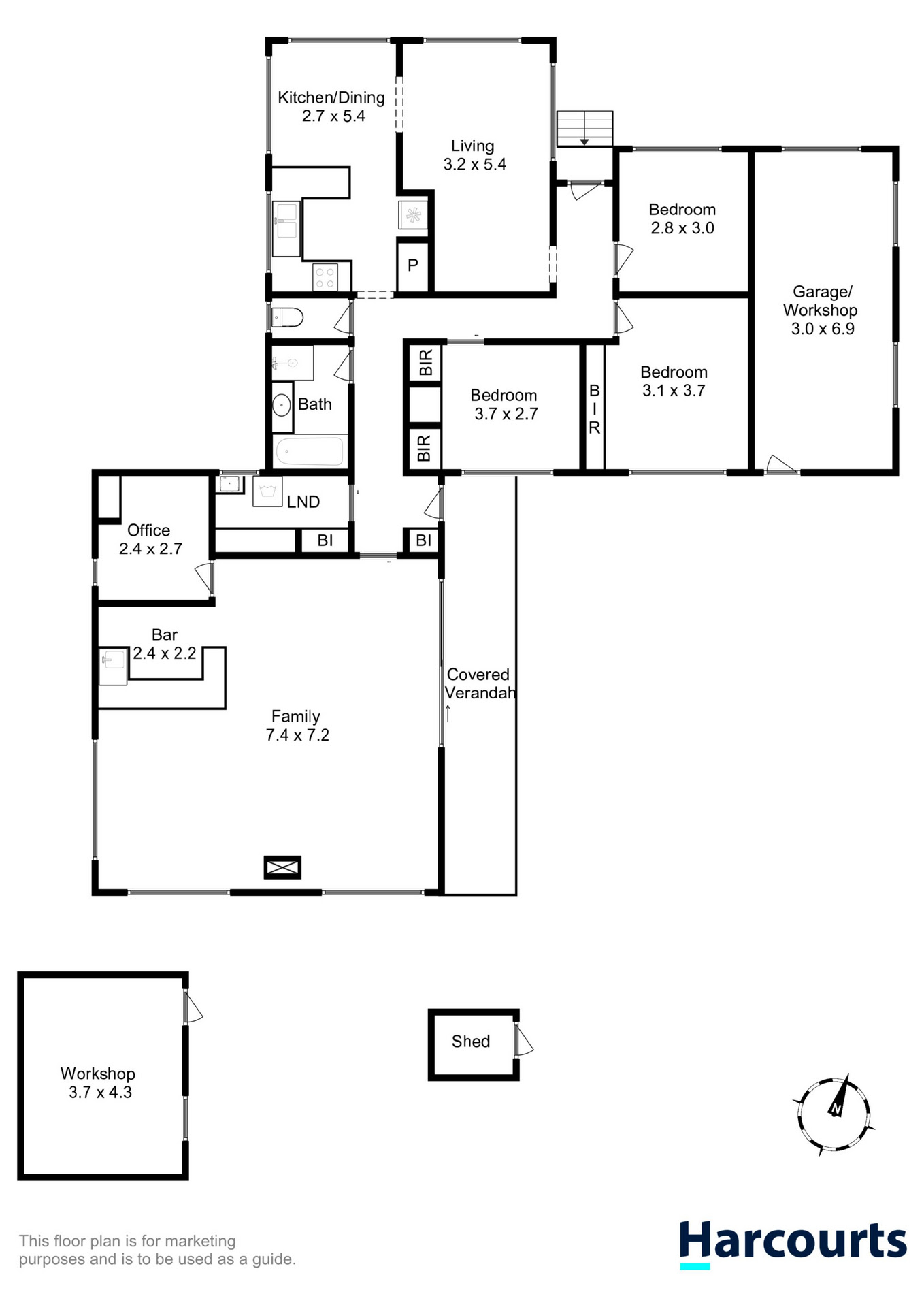 Floorplan of Homely house listing, 12 Salier Street, Bridgewater TAS 7030