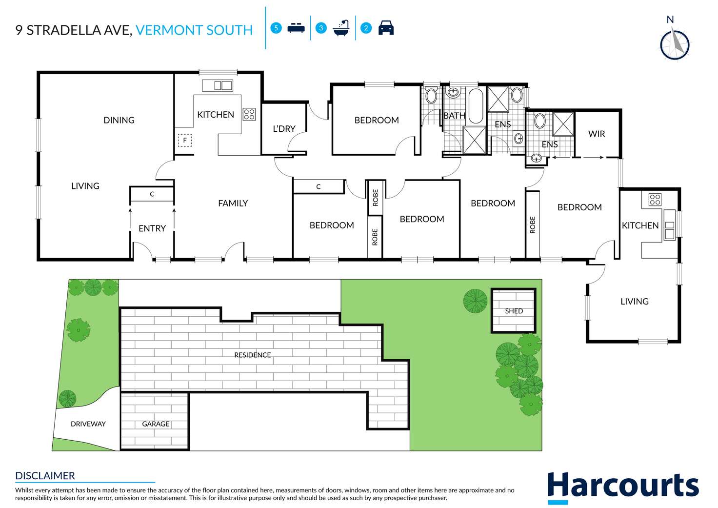 Floorplan of Homely house listing, 9 Stradella Avenue, Vermont South VIC 3133