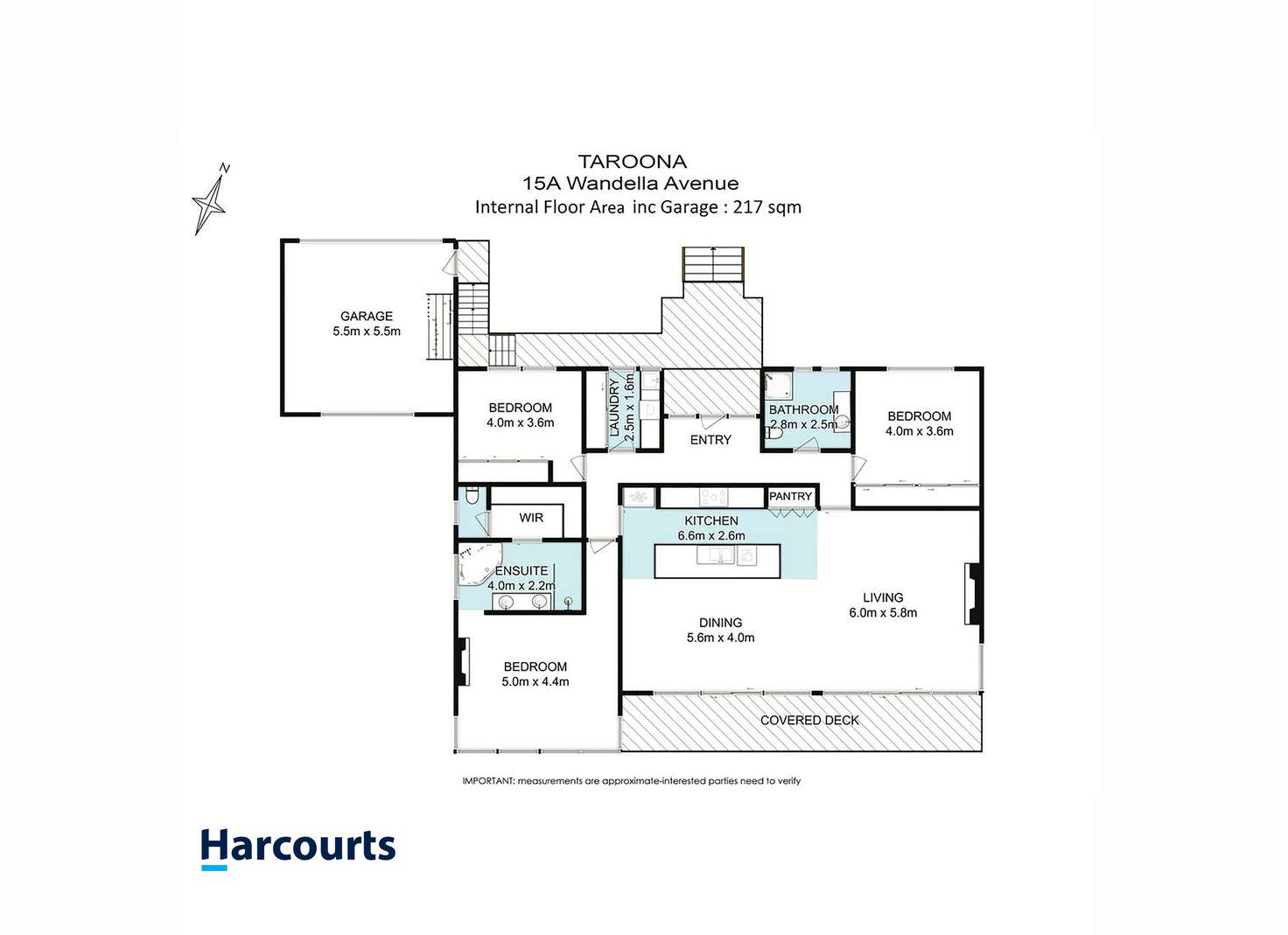 Floorplan of Homely house listing, 15A Wandella Avenue, Taroona TAS 7053