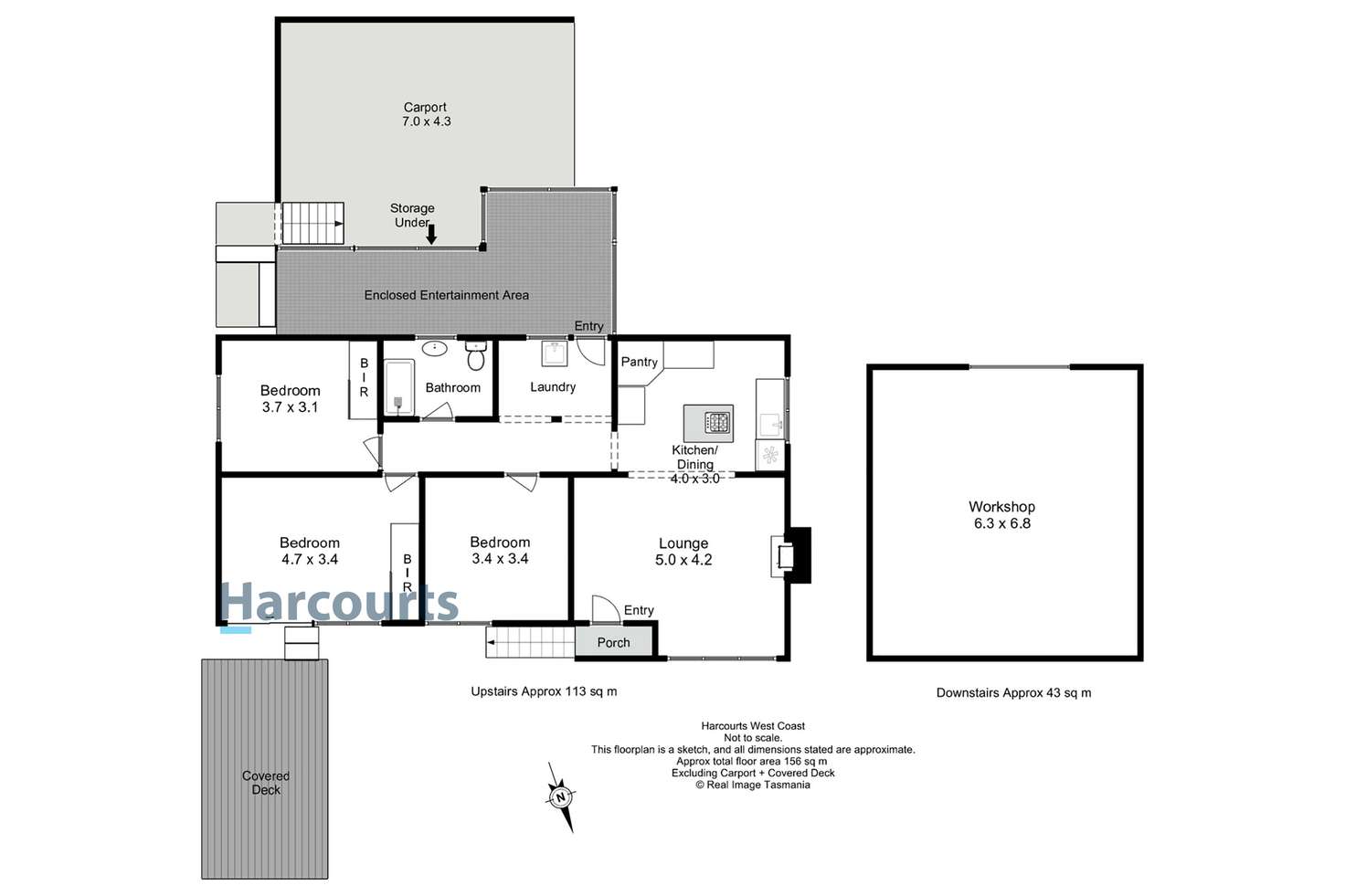 Floorplan of Homely house listing, 6 Gepp Street, Rosebery TAS 7470