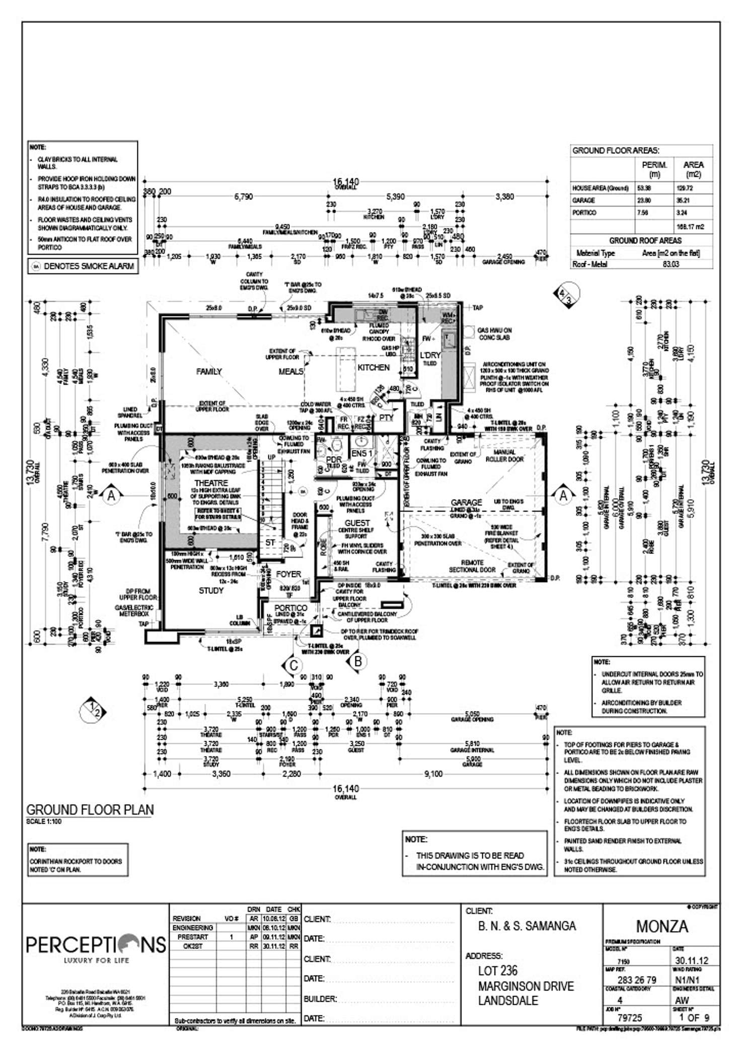Floorplan of Homely house listing, 82 Marginson Drive, Landsdale WA 6065