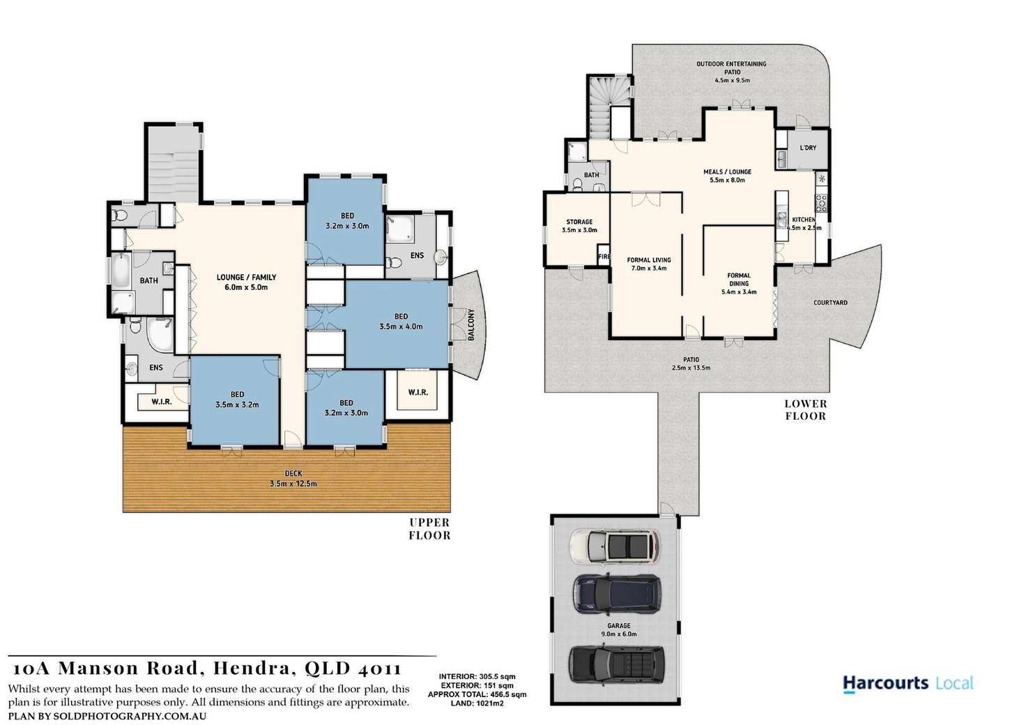 Floorplan of Homely house listing, 10A Manson Road, Hendra QLD 4011
