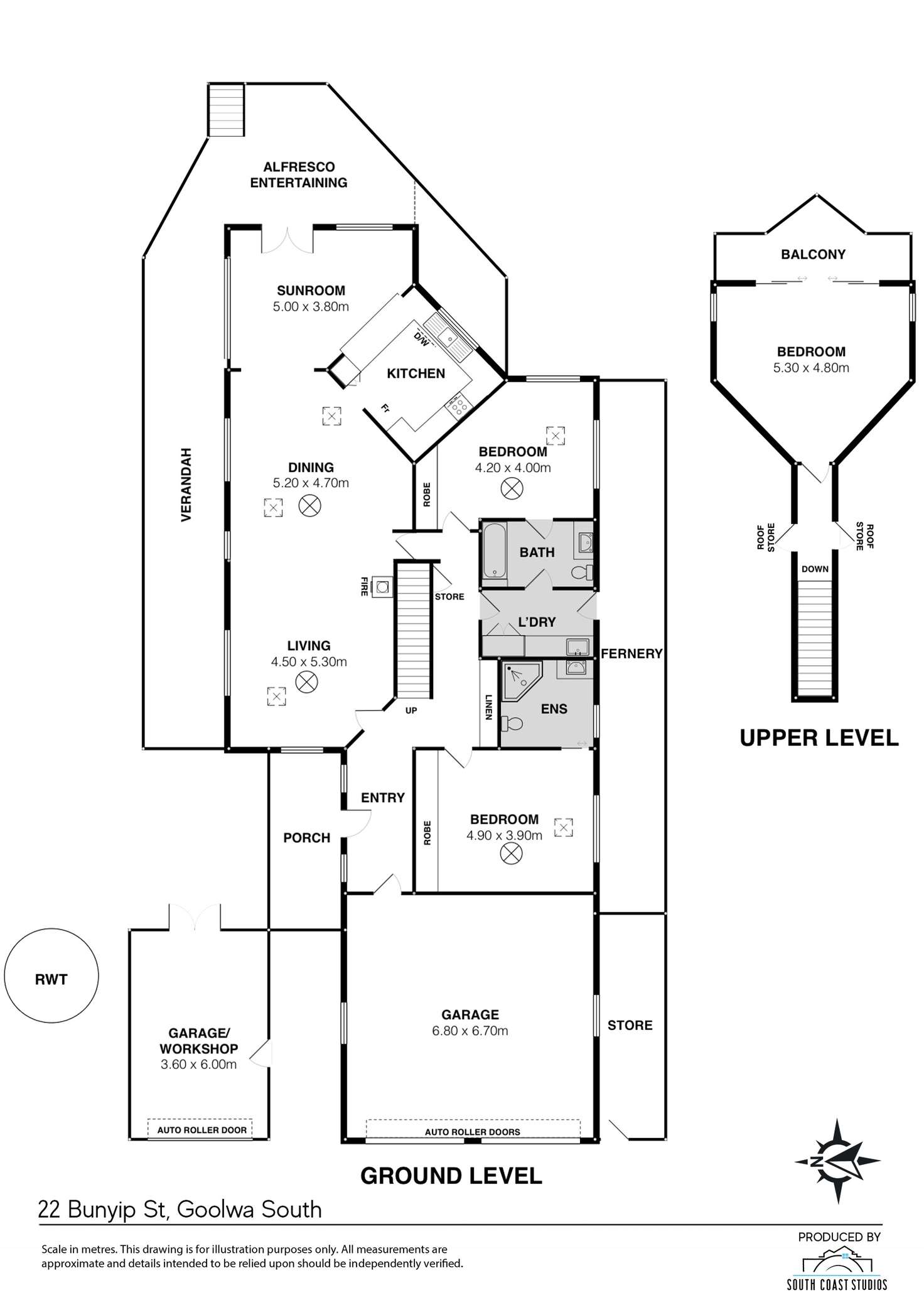 Floorplan of Homely house listing, 22 Bunyip Street, Goolwa South SA 5214