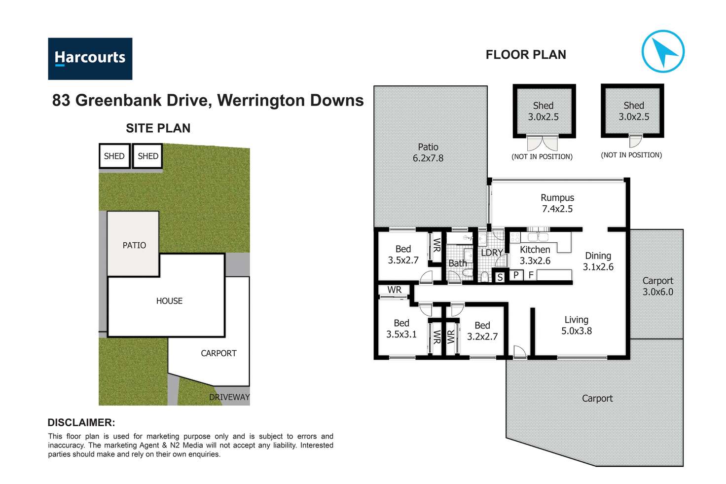 Floorplan of Homely house listing, 83 Greenbank Drive, Werrington Downs NSW 2747