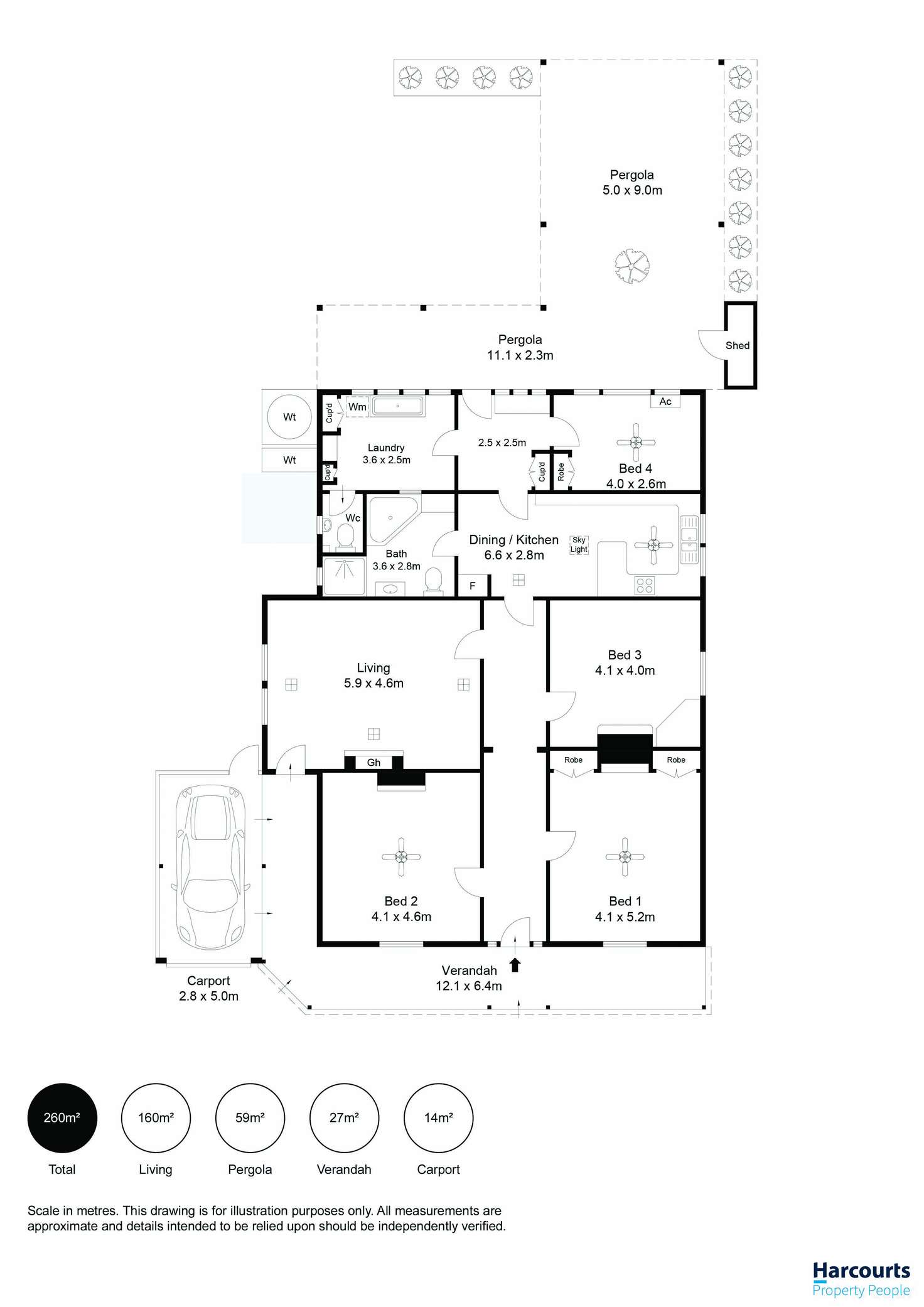 Floorplan of Homely house listing, 1 Filsell Street, Thebarton SA 5031