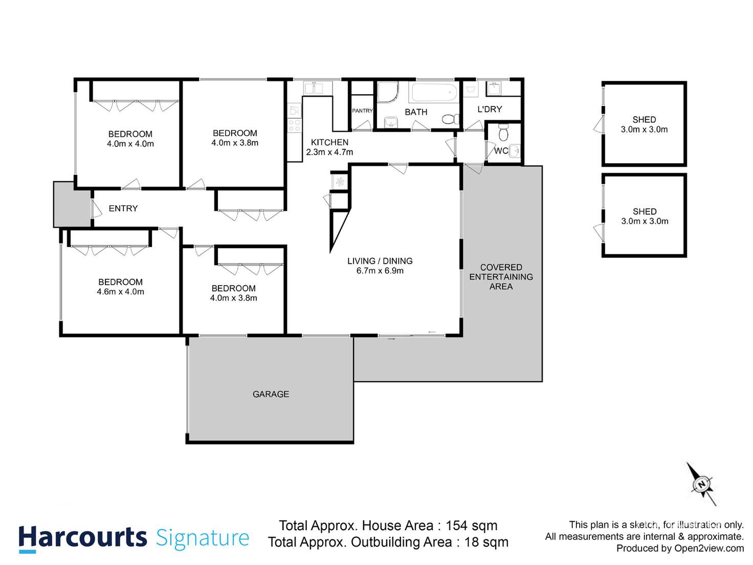 Floorplan of Homely house listing, 25 Regina Street, Glenorchy TAS 7010