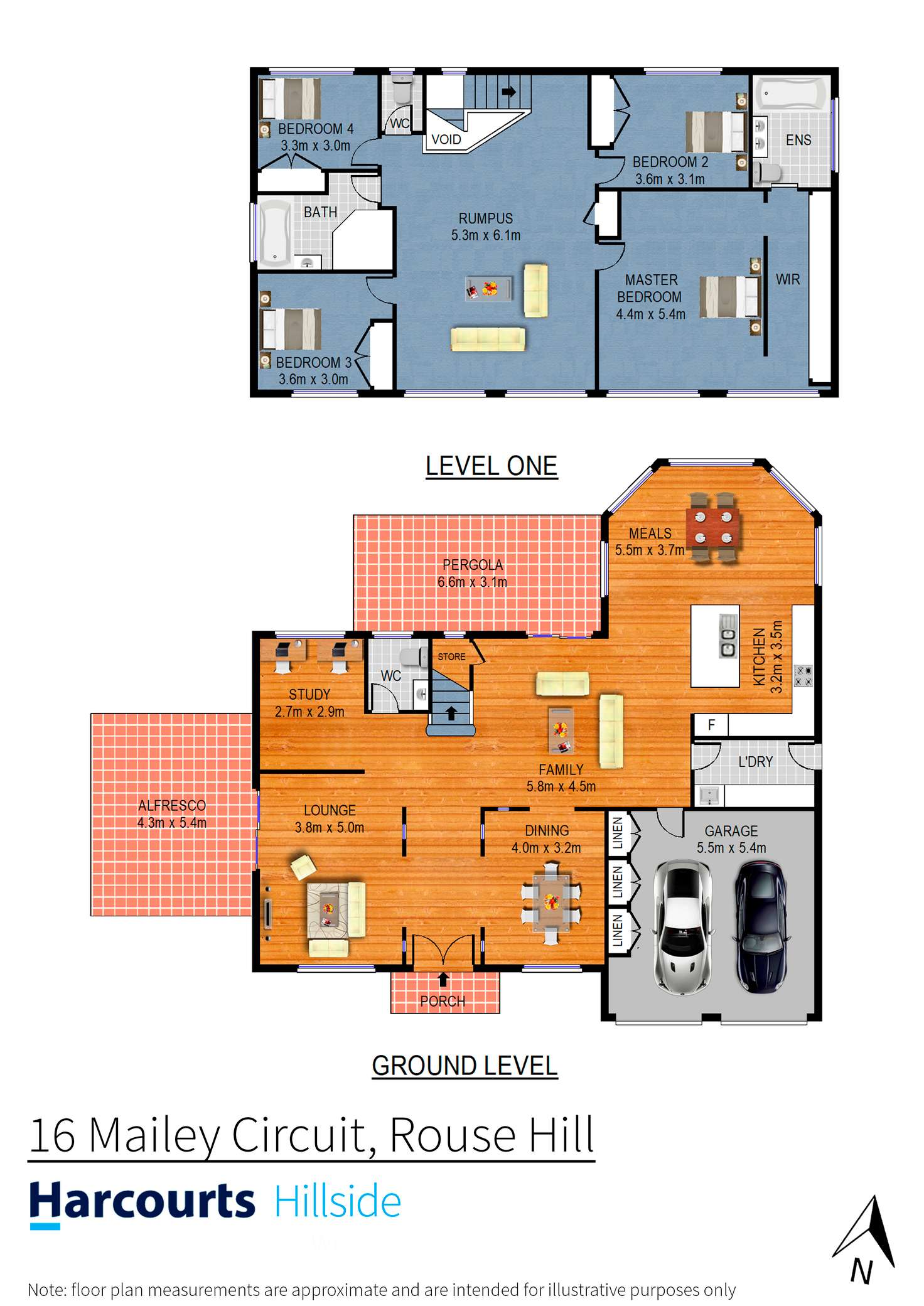 Floorplan of Homely house listing, 16 Mailey Circuit, Rouse Hill NSW 2155