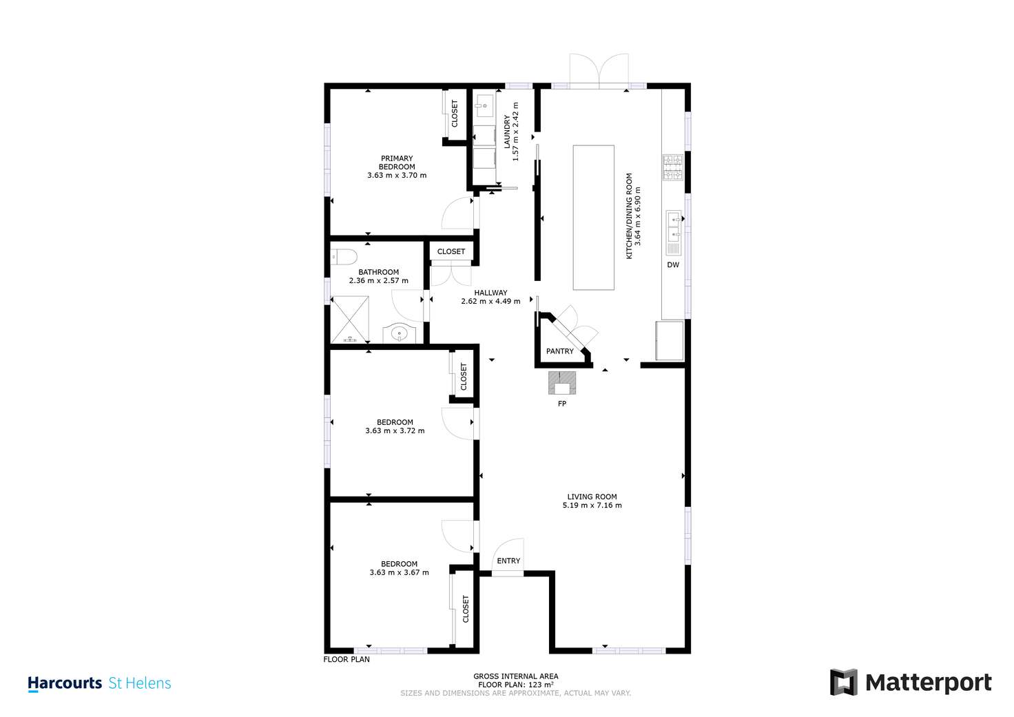 Floorplan of Homely house listing, 85 Kohls Road, Pyengana TAS 7216