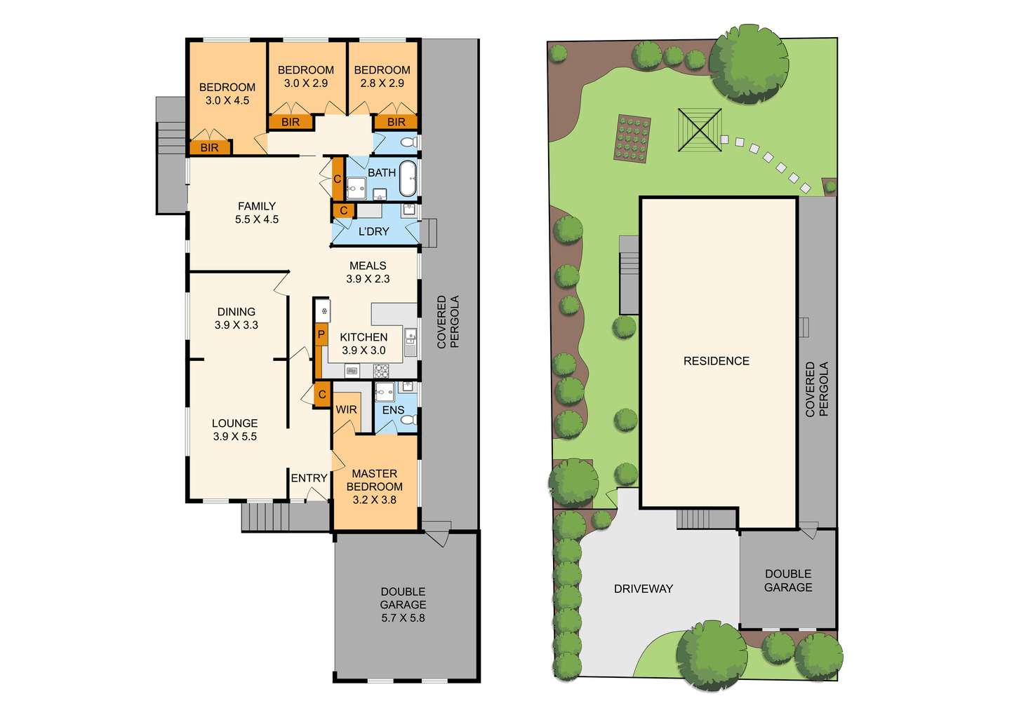 Floorplan of Homely house listing, 11 Auriol Court, Ferntree Gully VIC 3156