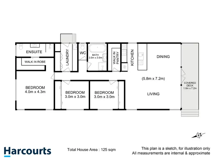 Floorplan of Homely house listing, 6678 Channel Highway, Deep Bay TAS 7112