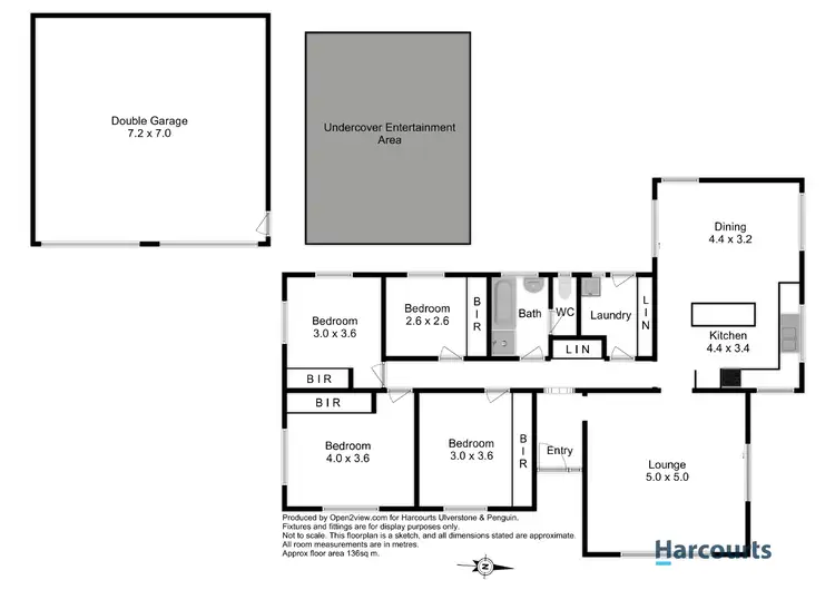 Floorplan of Homely house listing, 12 Walker Street, Forth TAS 7310