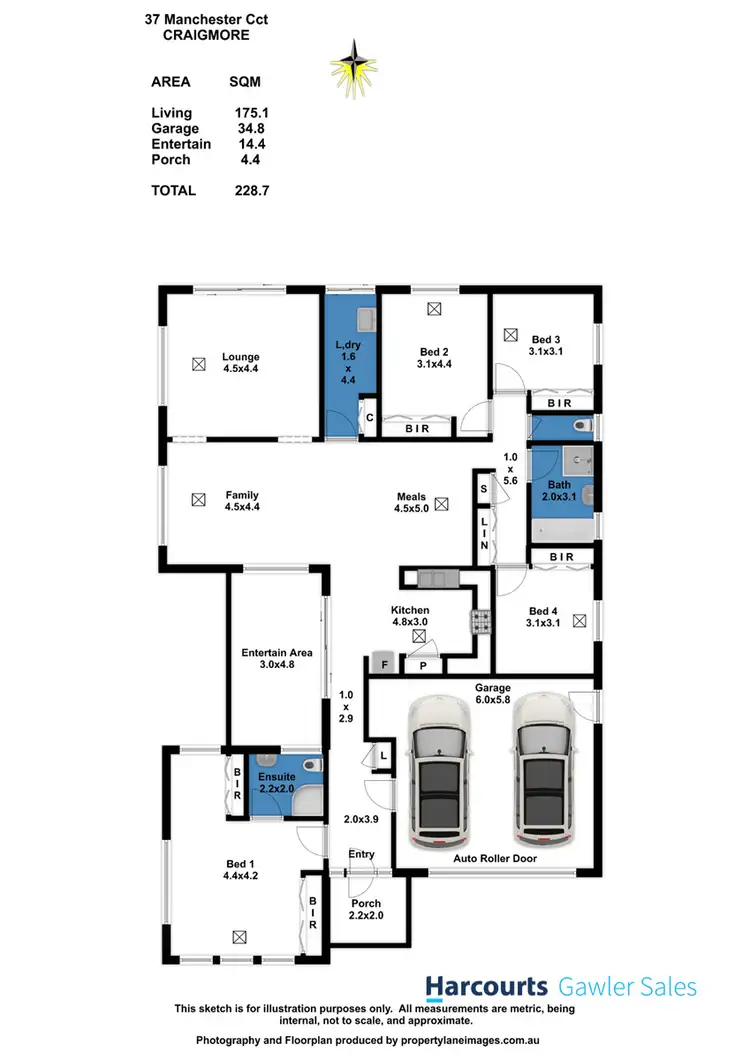 Floorplan of Homely house listing, 37 Manchester Circuit, Craigmore SA 5114