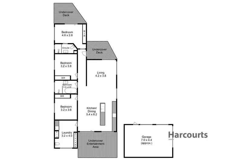 Floorplan of Homely house listing, 2 Middle Road, Devonport TAS 7310