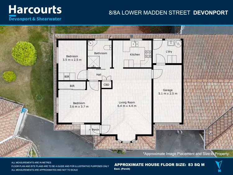 Floorplan of Homely unit listing, 8/8a Lower Madden Street, Devonport TAS 7310