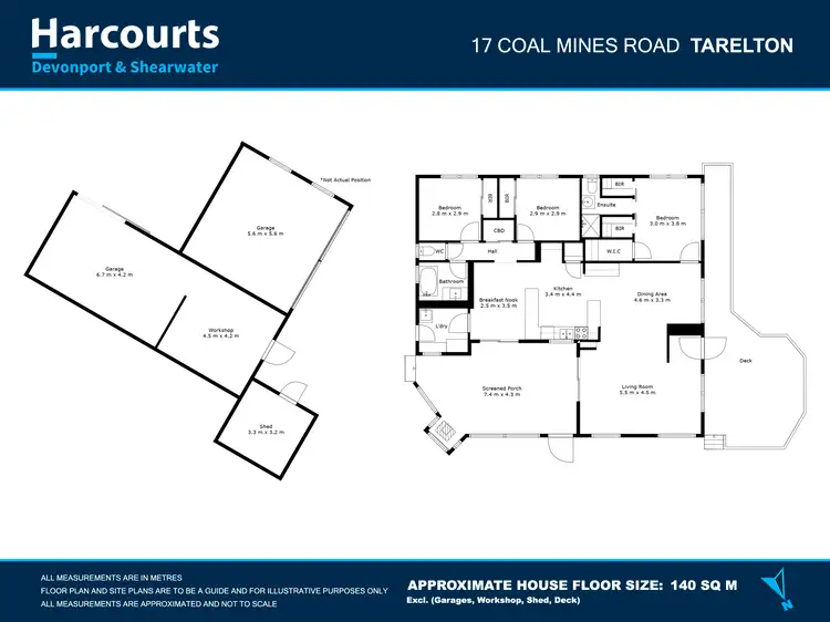 Floorplan of Homely house listing, 17 Coal Mines Road, Tarleton TAS 7310