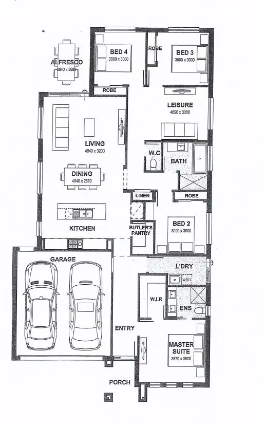 Floorplan of Homely house listing, 16 Glenthorne Crescent, Andrews Farm SA 5114