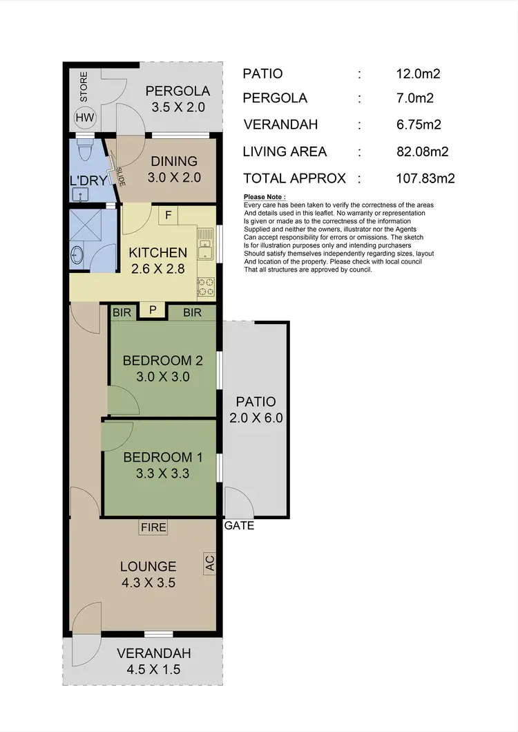 Floorplan of Homely house listing, 2 George Street, Payneham SA 5070