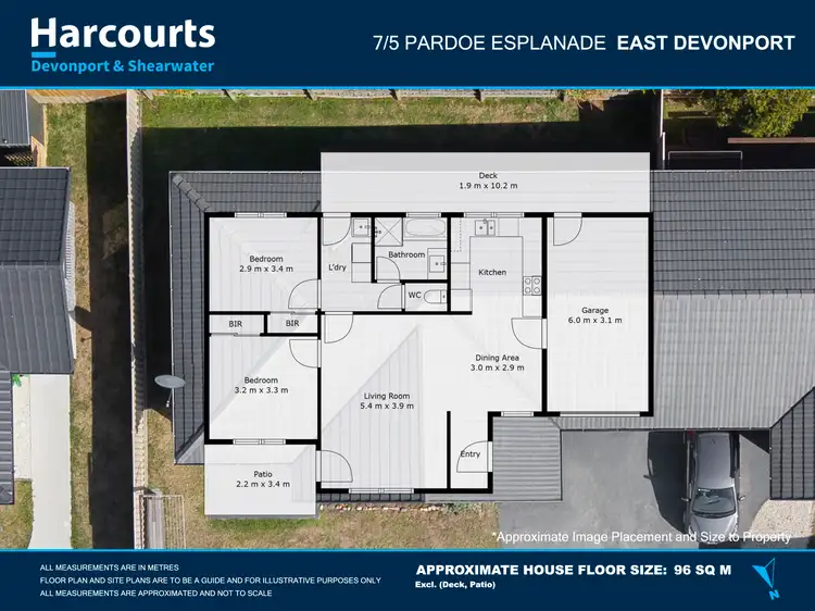 Floorplan of Homely unit listing, 7/5 Pardoe Esplanade (formerly Nth Caroline St), East Devonport TAS 7310
