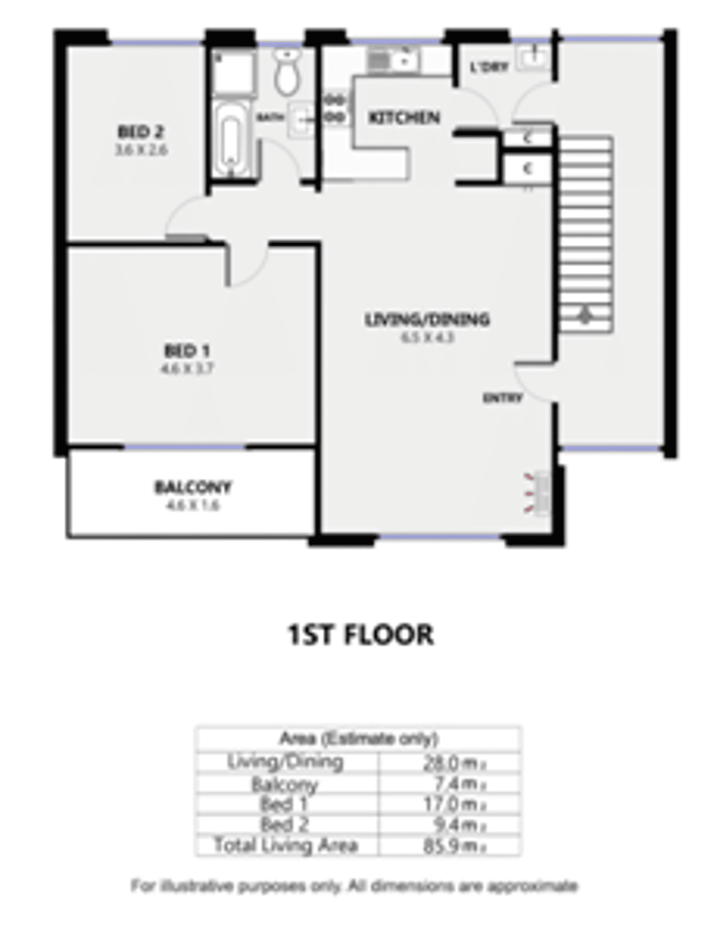 Floorplan of Homely unit listing, 4/498 Goodwood Road, Cumberland Park SA 5041