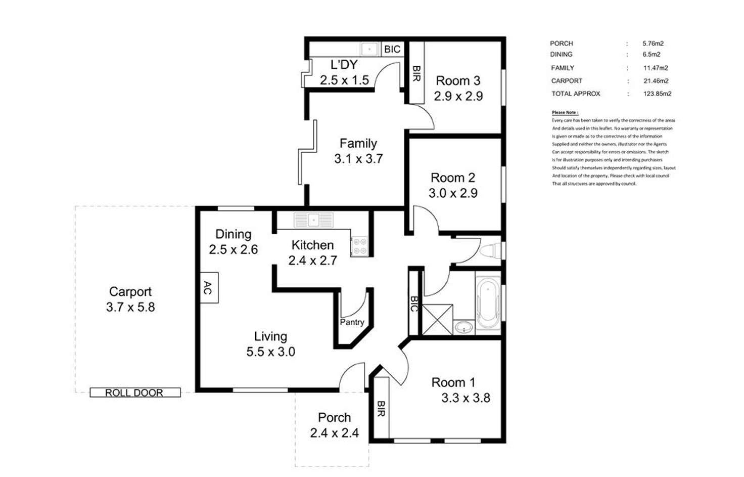 Floorplan of Homely villa listing, 2/4 Harms Avenue, Birdwood SA 5234