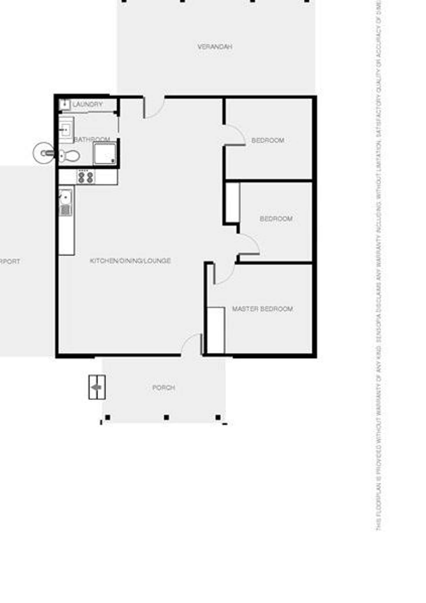 Floorplan of Homely house listing, 27 Mertin Street, Bourke NSW 2840