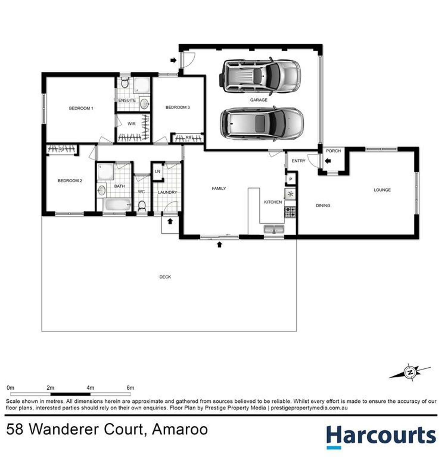 Floorplan of Homely house listing, 58 Wanderer Court, Amaroo ACT 2914