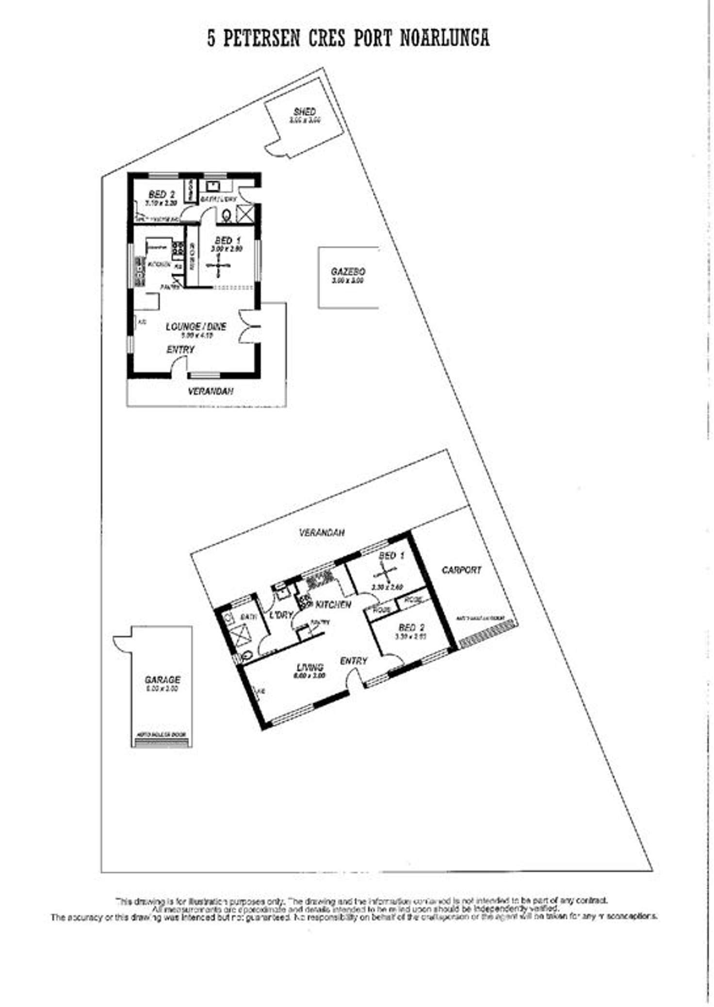 Floorplan of Homely house listing, 5 Petersen Crescent, Port Noarlunga SA 5167