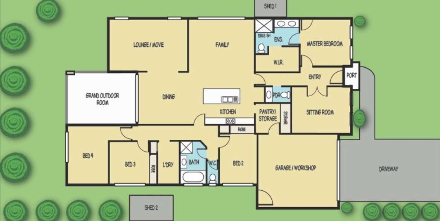 Floorplan of Homely house listing, 13 Villa Mar Rise, Beaconsfield VIC 3807