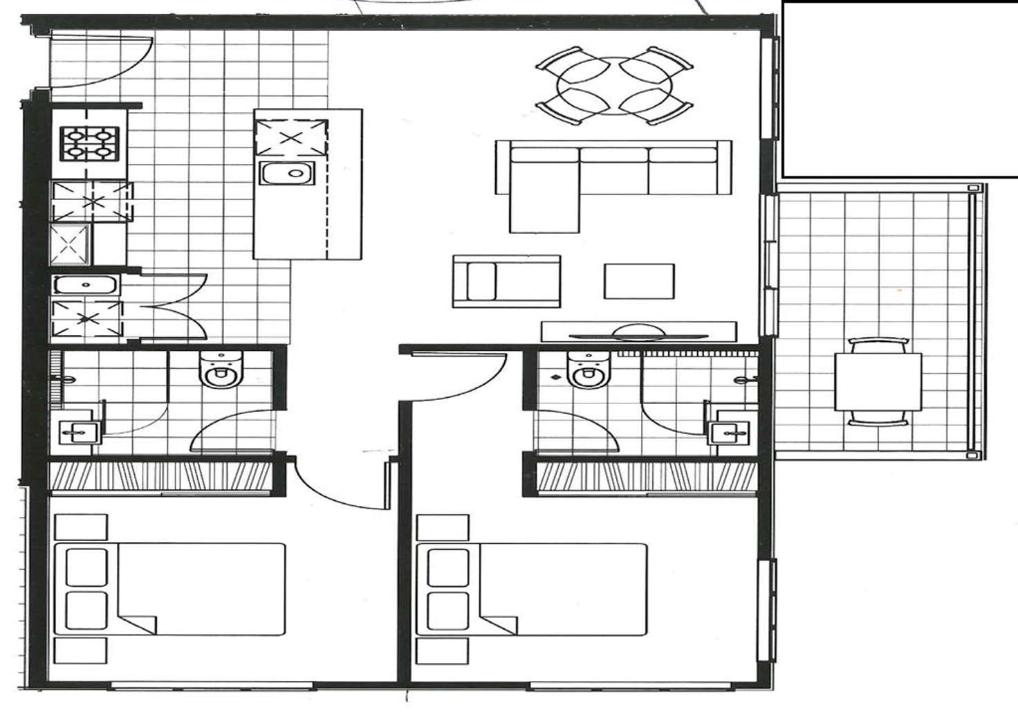 Floorplan of Homely apartment listing, 202/8 Yarra Bing Crescent, Burwood VIC 3125