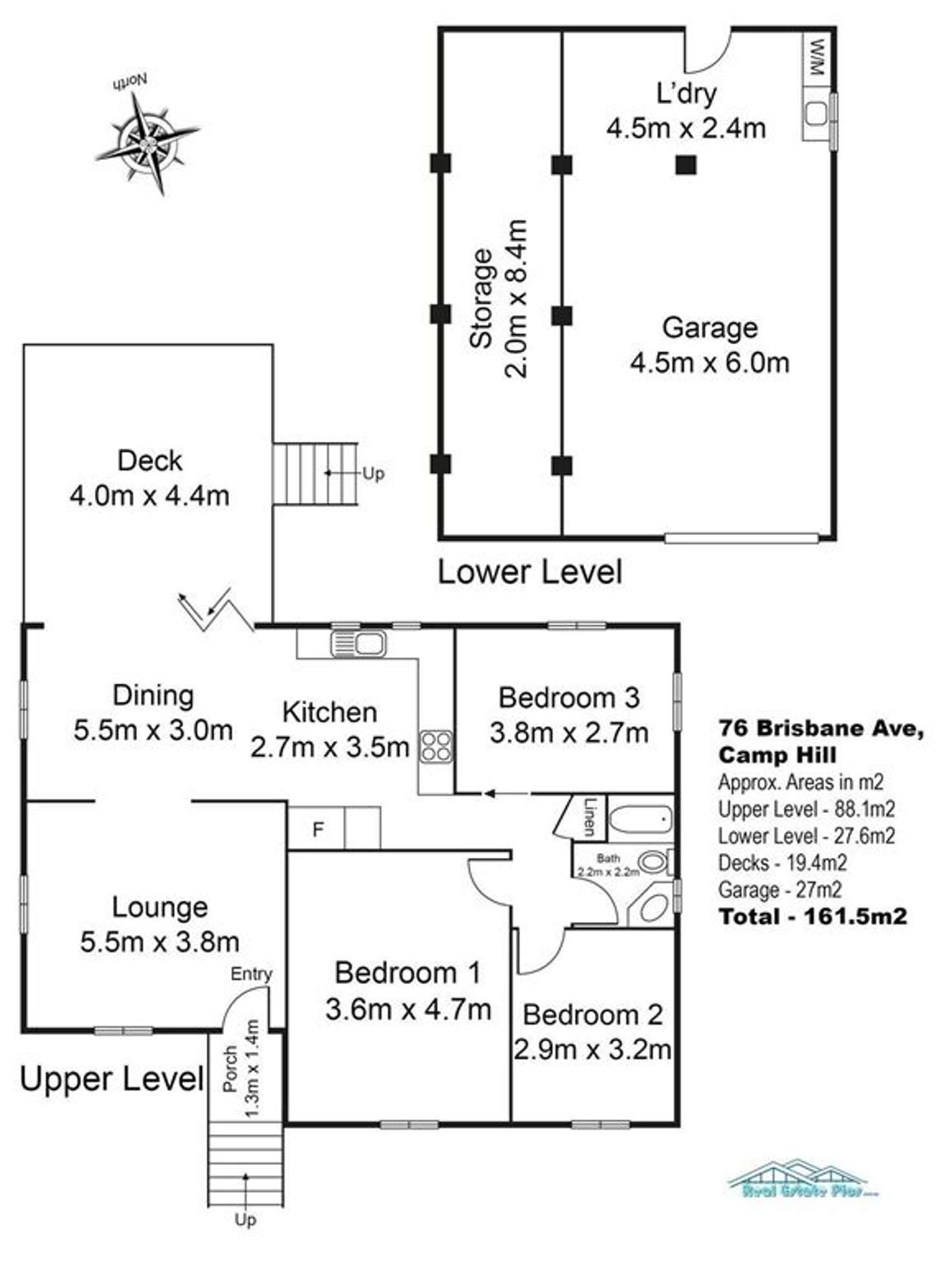 Floorplan of Homely house listing, 76 Brisbane Avenue, Camp Hill QLD 4152