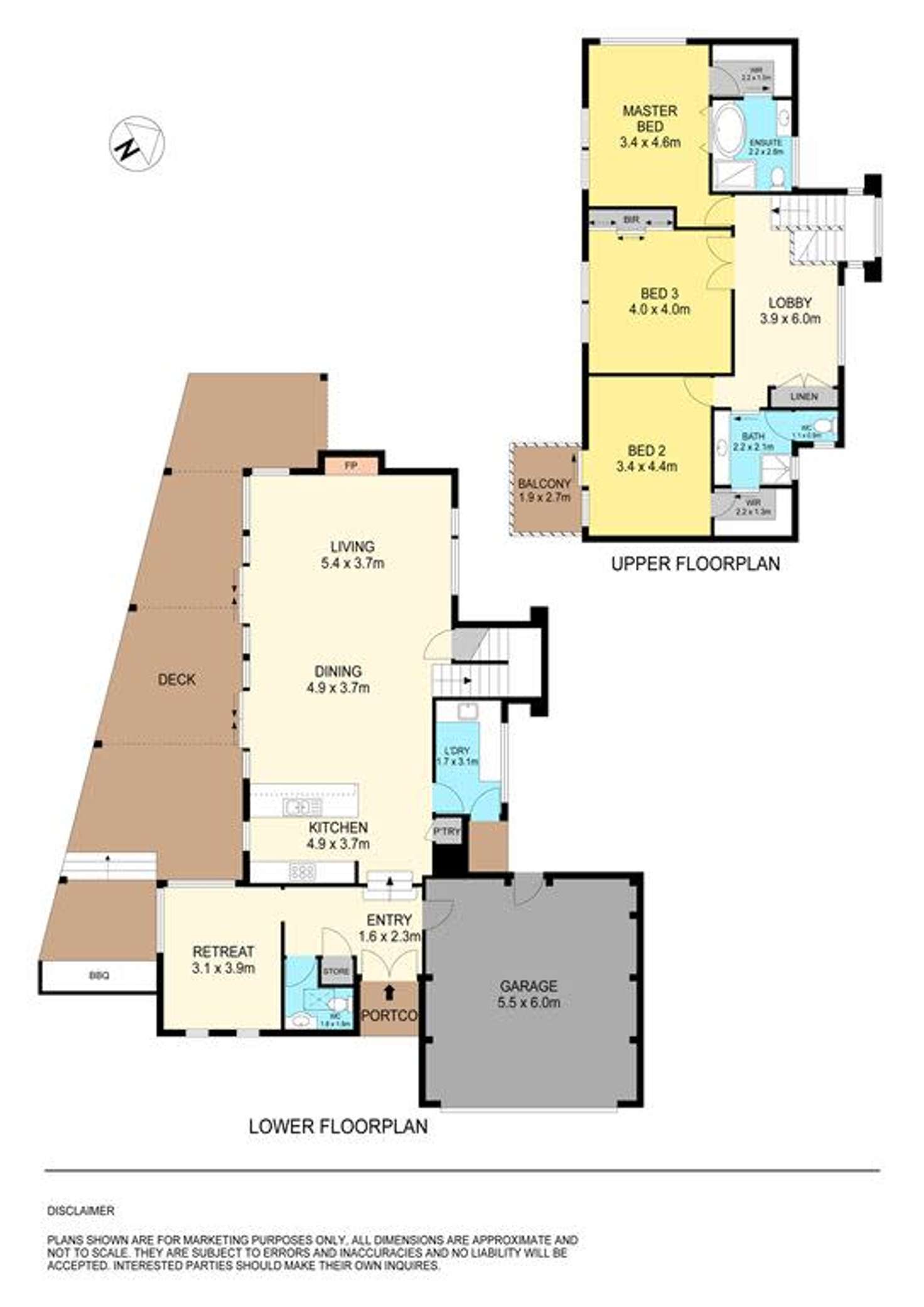 Floorplan of Homely house listing, 10 Hickory Lane, Creswick VIC 3363