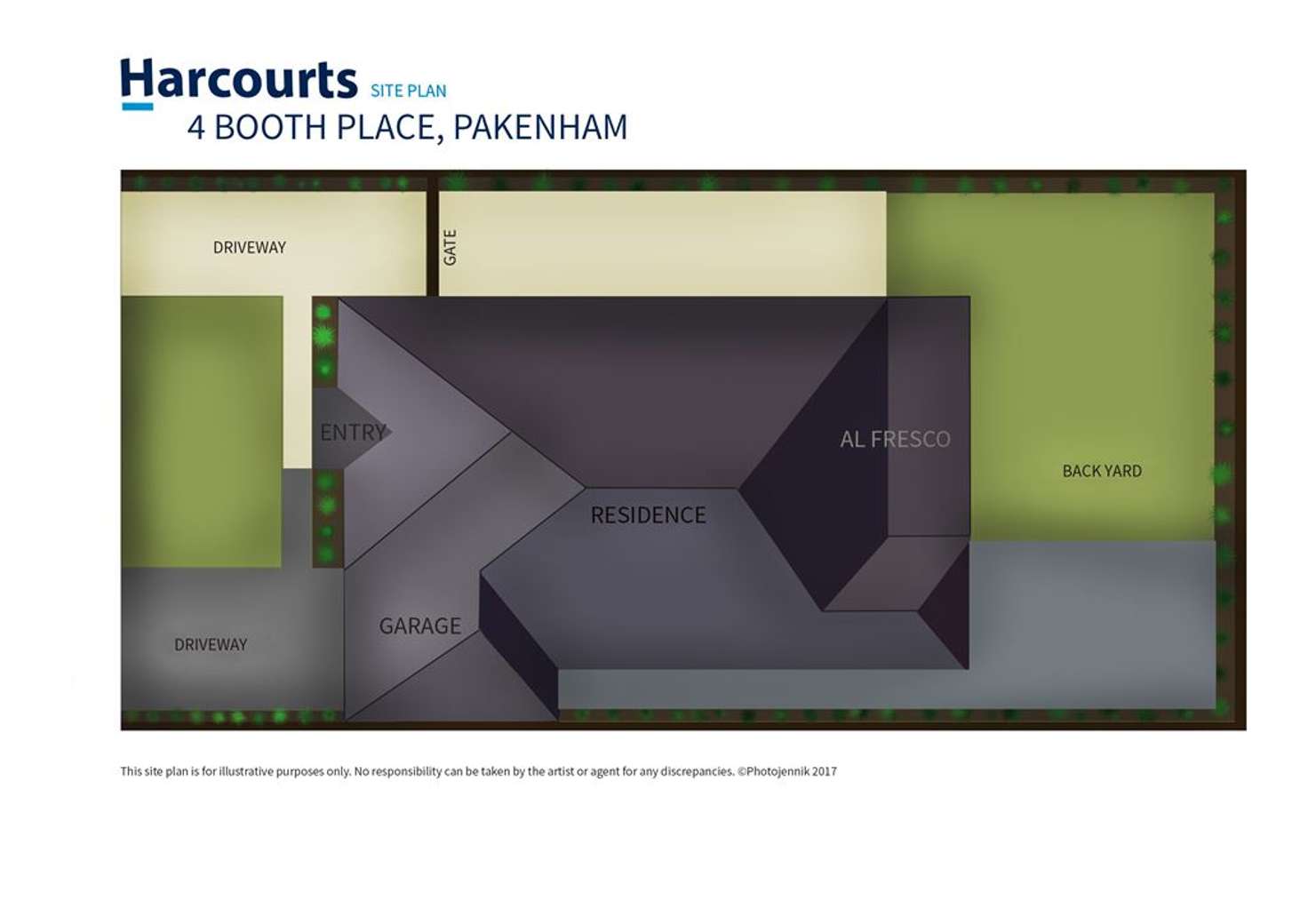 Floorplan of Homely house listing, 4 Booth Place, Pakenham VIC 3810