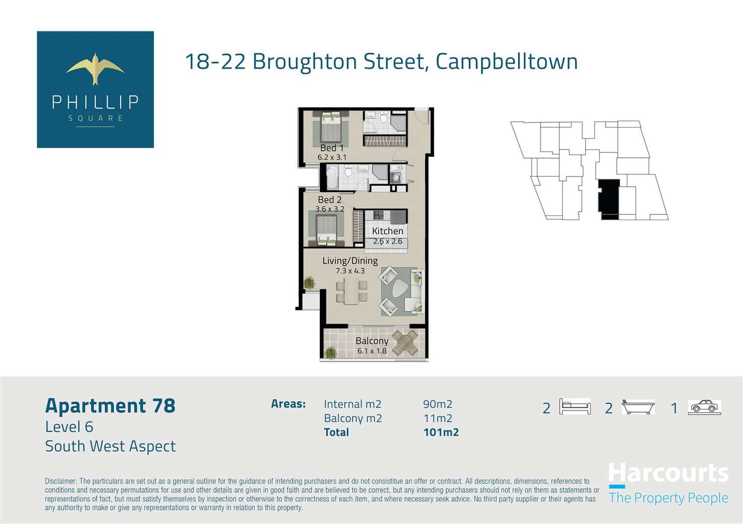 Floorplan of Homely apartment listing, 78/18-22 Broughton Street, Campbelltown NSW 2560