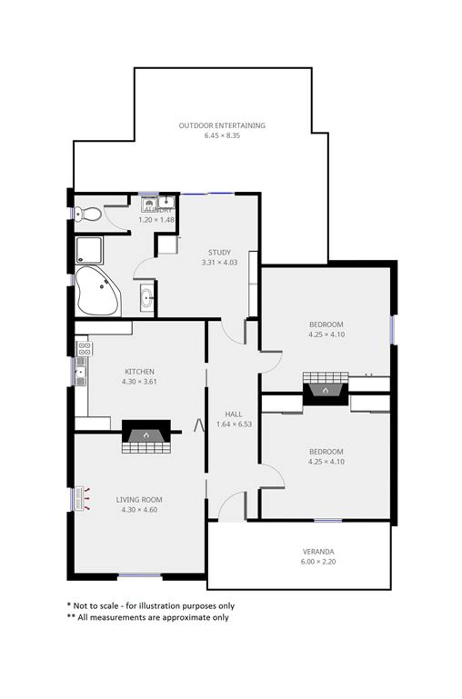 Floorplan of Homely house listing, 16 High Street, Curramulka SA 5580