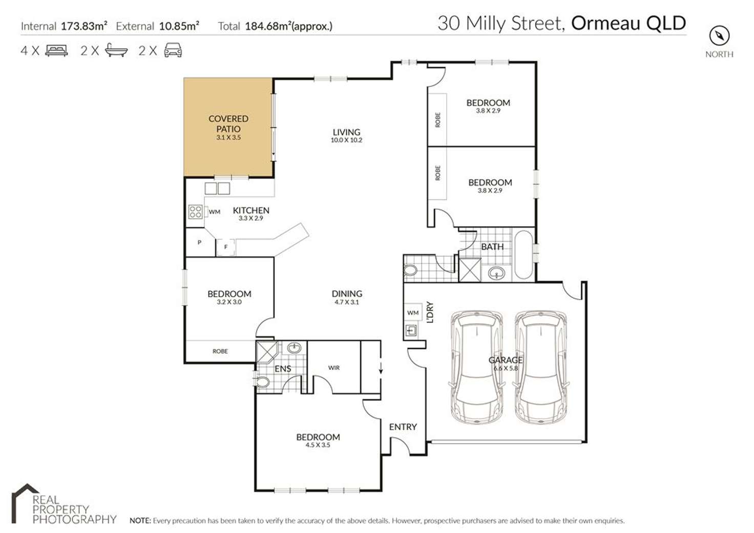 Floorplan of Homely house listing, 30 Milly Circuit, Ormeau QLD 4208